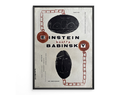 8366 2 einstein kontra babinsky filmovy plakat a3