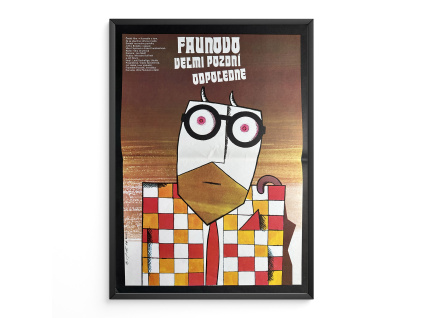 Faunovo velmi pozdní odpoledne - Filmový plakát (A3)