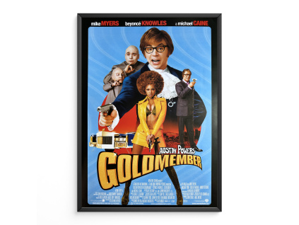 8537 2 goldmember austin powers filmovy plakat a3