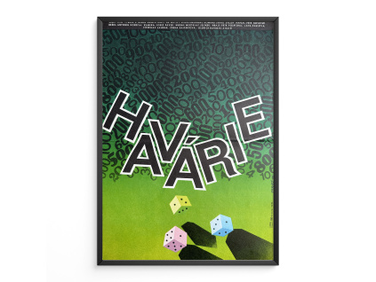 Havárie - Filmový plakát (A3)