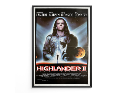 8657 2 highlander ii filmovy plakat a3