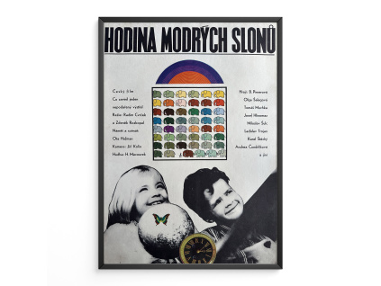 8711 2 hodina modrych slonu filmovy plakat a3