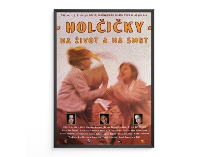 8738 2 holcicky na zivot a na smrt filmovy plakat a3