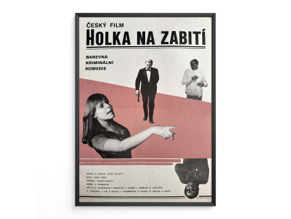 Holka na zabití - Verze 2 - Filmový plakát (A3)