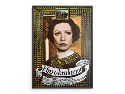 Hra o královnu - Filmový plakát (A3)
