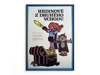 8903 2 hrdinove z druheho vchodu filmovy plakat a3