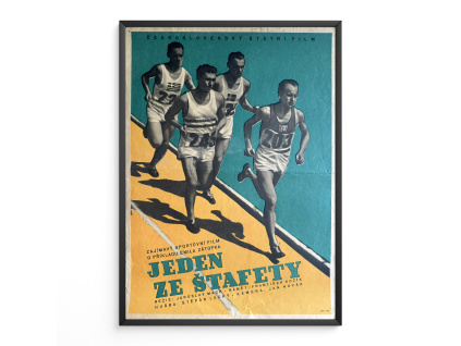 9185 2 jeden ze stafety filmovy plakat a3