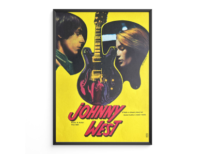 9317 2 johnny west filmovy plakat a3
