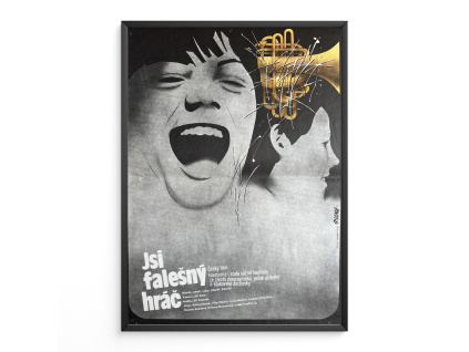 9341 2 jsi falesny hrac filmovy plakat a3