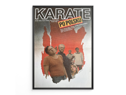 9440 2 karate po polsku filmovy plakat a3