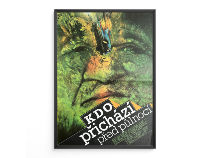 Kdo přichází před půlnocí - Filmový plakát (A3)