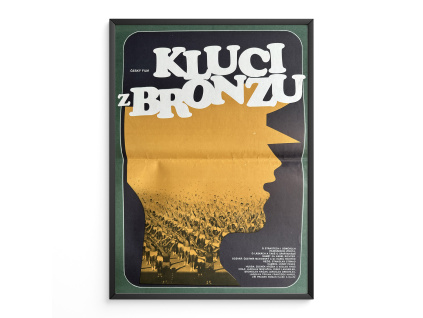 9602 2 kluci z bronzu filmovy plakat a3