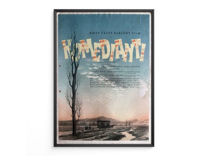 9656 2 komedianti filmovy plakat a3