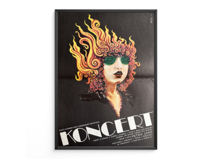 Koncert - Filmový plakát (A3)