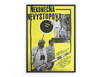 Konečná, nevystupovat - Filmový plakát (A3)