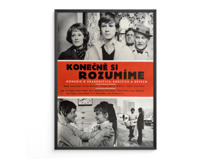 Konečně si rozumíme - Verze 1 - Filmový plakát (A3)