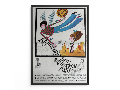 9719 2 kopretiny pro zameckou pani filmovy plakat a3