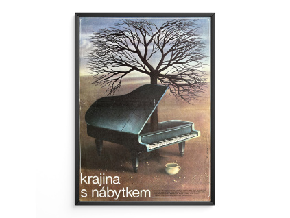 Krajina s nábytkem - Filmový plakát (A3)