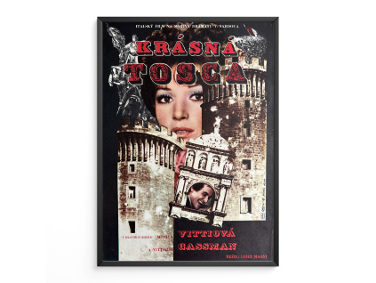 9818 2 krasna tosca filmovy plakat a3
