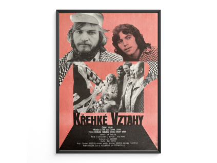 Křehké vztahy - Filmový plakát (A3)