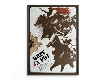 9839 2 krev a pot filmovy plakat a3