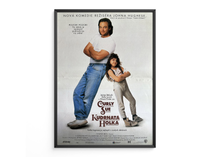 9902 2 kudrnata holka filmovy plakat a3