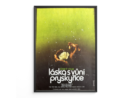 Láska s vůní pryskyřice - Filmový plakát (A3)