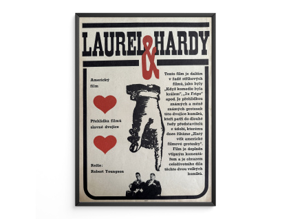 9986 2 laurel a hardy filmovy plakat a3