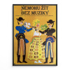 11255 2 nemohu zit bez muziky filmovy plakat a3