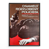 11789 2 osamely rozzlobeny policista verze 1 filmovy plakat a3