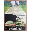 14624 3 zeleny led filmovy plakat a3