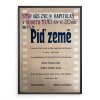 15254 2 pid zeme filmovy plakat a3