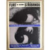 17312 3 flirt se slecnou stribrnou filmovy plakat a3
