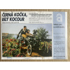 18728 cerna kocka bily kocour verze 3 filmovy plakat fotoska slepka cca a4