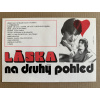 22556 1 laska na druhy pohled filmovy plakat fotoska slepka cca a4