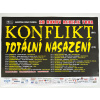 23276 1 konflikt a totalni nasazeni 20 rokov rebelie tour originalni koncertni plakat a2