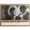 26450 1 rozkaz pane generale filmovy plakat fotoska slepka cca a4
