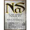 NAS - It was written - Tour 1997 - Originální koncertní plakát (A1)