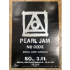 Pearl Jam - No code - Berlin 1996 - Originální koncertní plakát (A1)