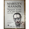 Marilyn Manson - Tipsport Arena 2017 - Originální koncertní plakát (A1)