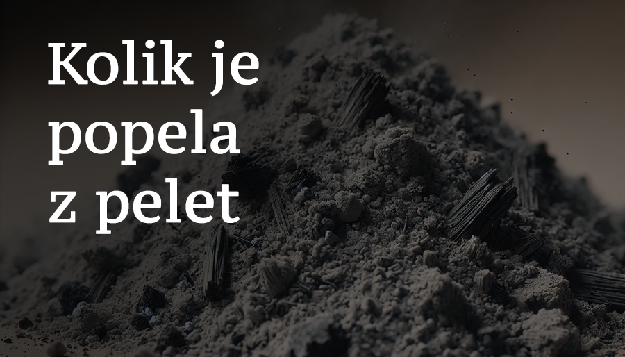Kolik je popela z pelet?