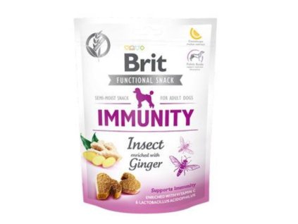 Brit care dog snack immunity insect