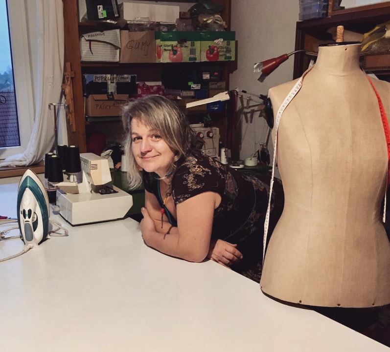 Who made our clothes? Naše švadlenka Martina:)