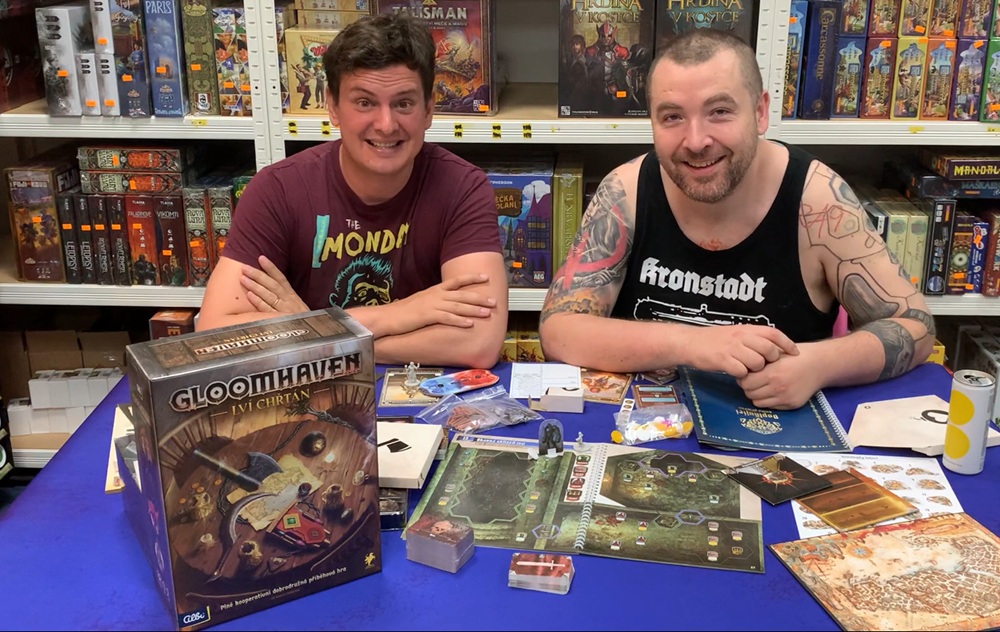 VIDEO: Albi Gloomhaven – Lví chřtán – představení