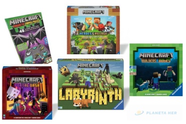 Minecraft deskové hry = kostičky jinak než na obrazovce