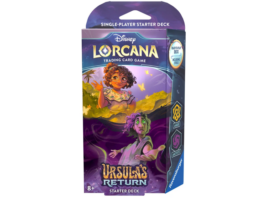 disney lorcana tcg ursula s return starter deck amethyst amber