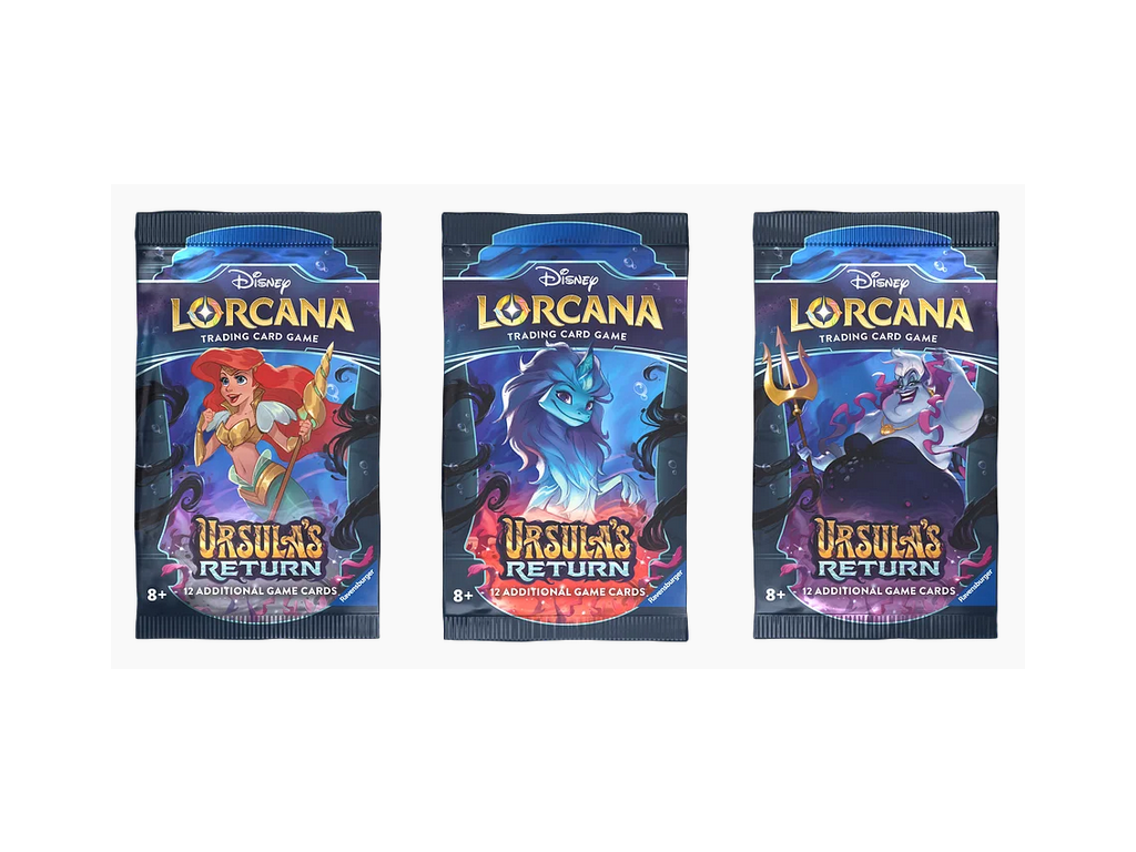 disney lorcana tcg ursula s return booster pack
