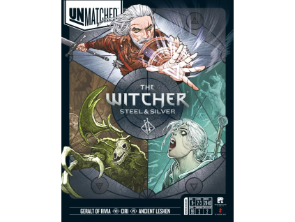 unmatched the witcher steel silver