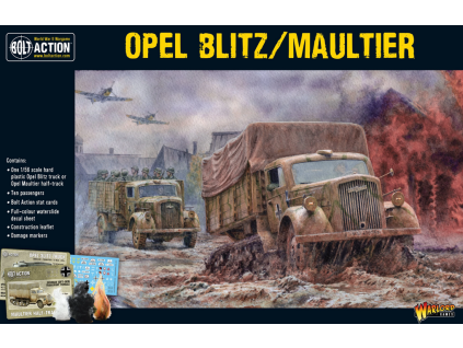 bolt action opel blitz maultier 2