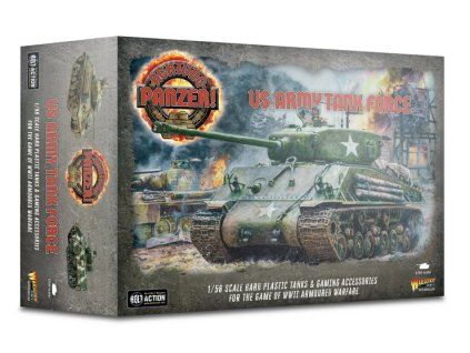 achtung panzer us army tank force set